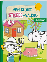 Mein kleines Sticker-Malbuch. Bauernhof