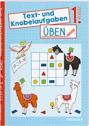 Text- und Knobelaufgaben üben. 1. Klasse - Cover