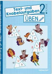 Text- und Knobelaufgaben üben. 2. Klasse - Cover