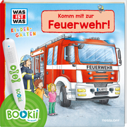 BOOKii® WAS IST WAS Kindergarten Komm mit zur Feuerwehr! - Cover