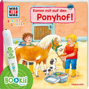 BOOKii WAS IST WAS Kindergarten Komm mit auf den Ponyhof! - Cover