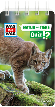 WAS IST WAS Quiz Natur und Tiere - Cover
