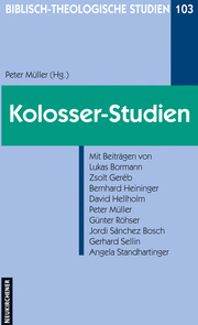 Kolosser-Studien - Cover