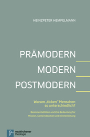 Prämodern, Modern, Postmodern - Cover