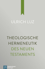 Theologische Hermeneutik des Neuen Testaments - Cover