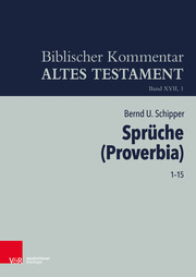 Sprüche (Proverbia) - Cover
