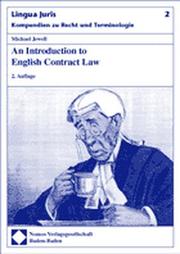 An Introduction to English Contract Law