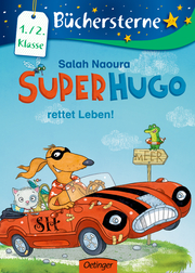 Superhugo rettet Leben! - Cover