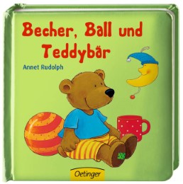 Becher, Ball und Teddybär