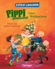Pippi Langstrumpf feiert Weihnachten - Cover