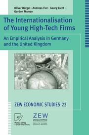 The Internationalisation of Young High-Tech Firms