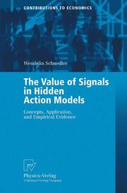 The Value of Signals in Hidden Action Models