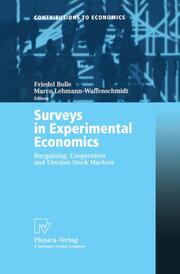 Surveys in Experimental Economics