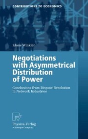 Negotiations with Asymmetrical Distribution of Power - Cover