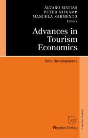 Advances in Tourism Economics