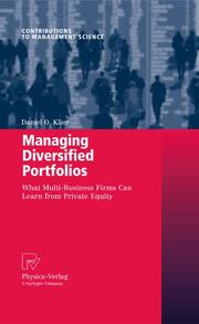 Managing Diversified Portfolios - Cover