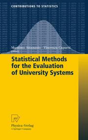 Statistical Methods for the Evaluation of University Systems