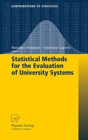 Statistical Methods for the Evaluation of University Systems - Cover
