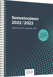 Semesterplaner 2022/2023 - Cover
