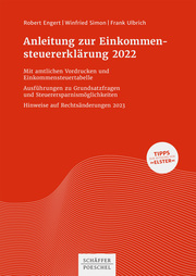 Anleitung zur Einkommensteuererklärung 2022 - Cover
