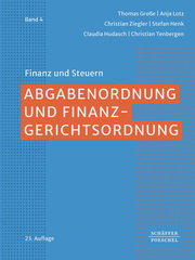 Abgabenordnung und Finanzgerichtsordnung - Cover