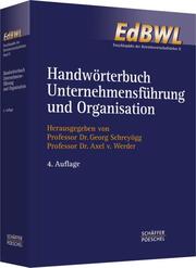Handwörterbuch Unternehmensführung und Organisation - Cover