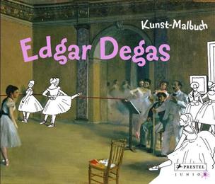Kunst-Malbuch Edgar Degas