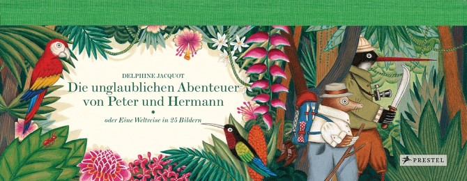 Die unglaublichen Abenteuer von Peter und Hermann - Cover