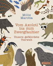 Vom Axolotl zum Zwergfaultier - Cover