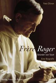Frère Roger - Gründer von Taizé - Cover