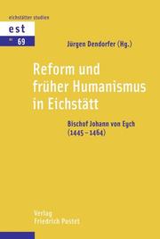 Reform und früher Humanismus in Eichstätt
