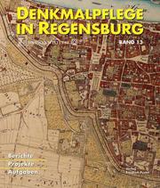Denkmalpflege in Regensburg 13 - Cover