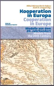 Kooperation in Europa/Cooperation in Europe - Cover