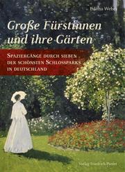 Große Fürstinnen und ihre Gärten - Cover