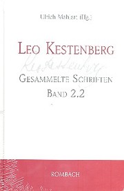 Leo Kestenberg Gesammelte Schriften Leo Kestenberg - Gesammelte Schriften - Band 2.2