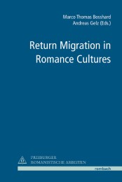 Return Migration in Romance Cultures - Cover