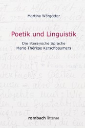 Poetik und Linguistik