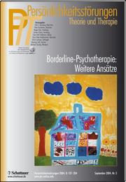 Persönlichkeitsstörungen: Theorie und Therapie PTT, 3/2004 - Cover