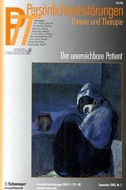 Persönlichkeitsstörungen: Theorie und Therapie/PTT, 3/2005