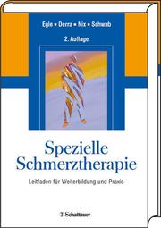 Spezielle Schmerztherapie - Cover