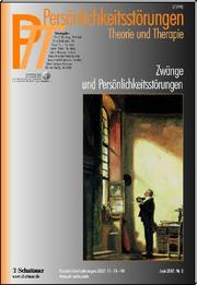 Persönlichkeitsstörungen: Theorie und Therapie/PTT, 2/2007 - Cover
