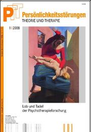 Persönlichkeitsstörungen: Theorie und Therapie/PTT, 1/2008