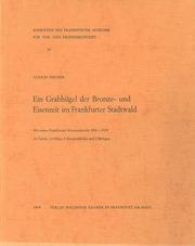 Ein Grabhügel der Bronze- und Eisenzeit im Frankfurter Stadtwald - Cover