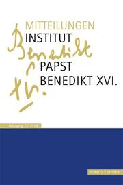 Mitteilungen Institut-Papst-Benedikt XVI. 7/2014