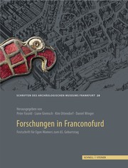 Forschungen in Franconofurd - Cover