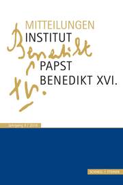 Mitteilungen Institut-Papst-Benedikt XVI. 9/2016