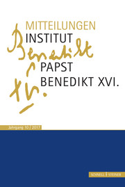 Mitteilungen Institut-Papst-Benedikt XVI. 10/2017 - Cover