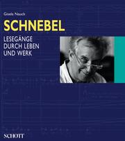 Dieter Schnebel - Cover