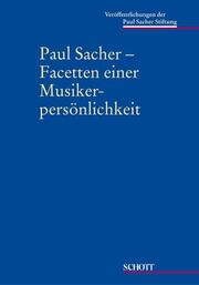 Paul Sacher - Cover