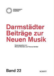 Darmstädter Beiträge zur neuen Musik 22 - Cover